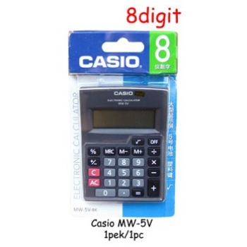 Casio MW-5V 8Digit Original Calculator